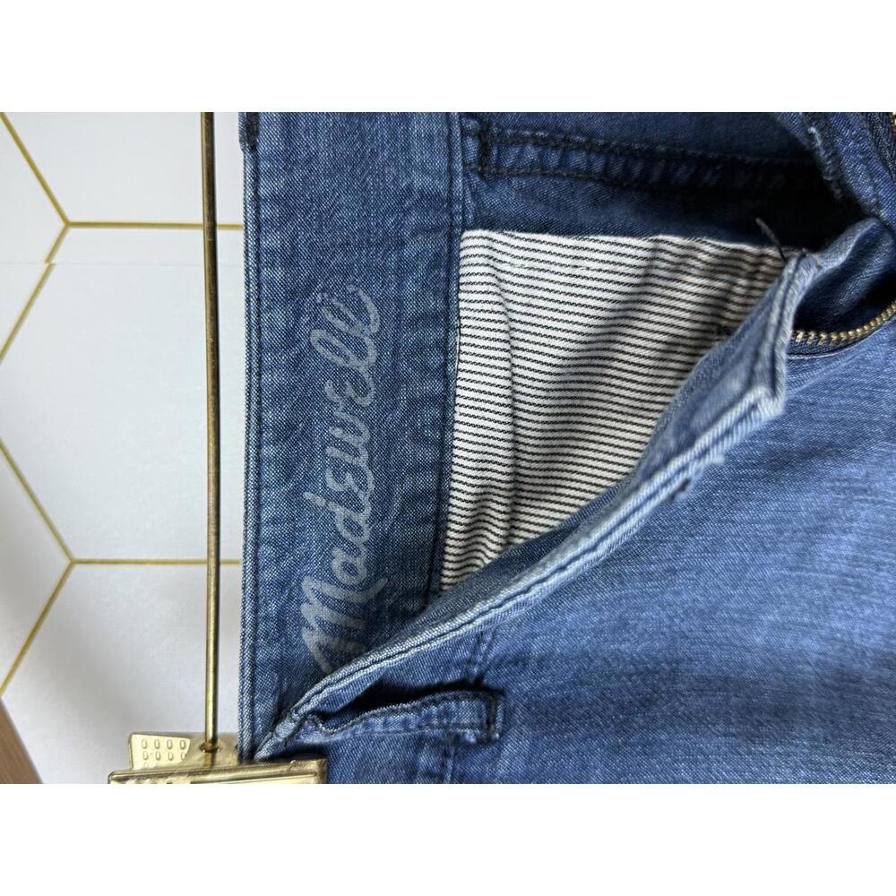 Madewell "Wide Legger" Flare Lightweight Jeans in Linnean Wash - Size - 27 - Picture 6 of 7